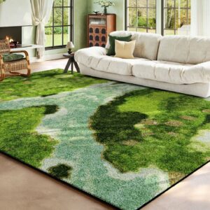 Carpet With Forest Design